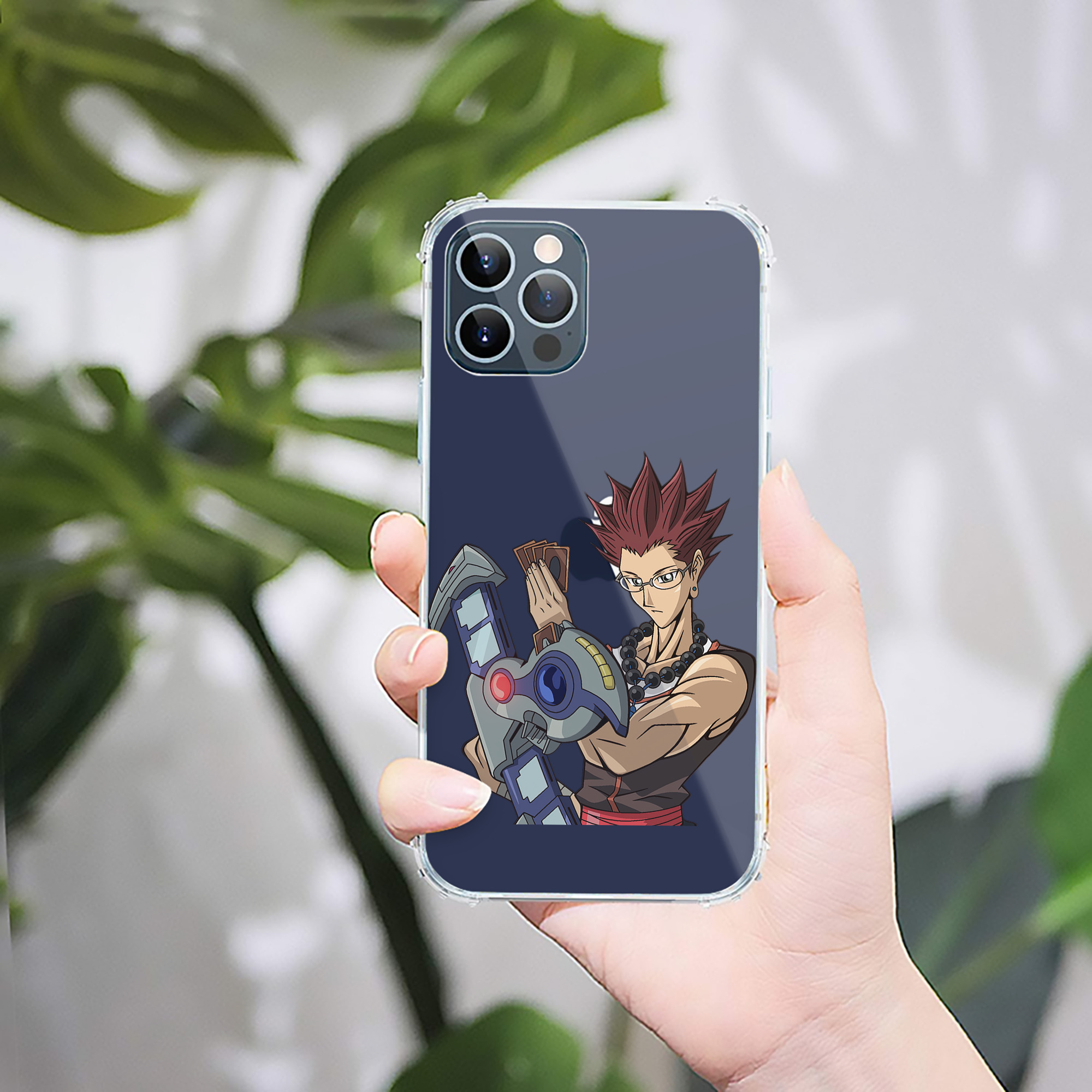 （画像用） 遊☆戯☆王 Yu-Gi-Oh! 【iPhone 12シリーズ対応】透明スマホケース（クリアソフトケース）